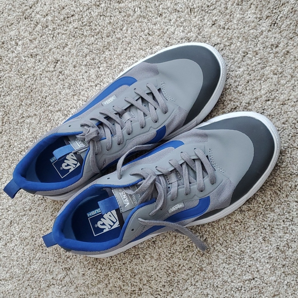 Vans - Ultrarange, Mens Size 12 Gray wRoyal Blue